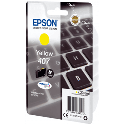 Epson tindikassett L WF-4745 Series, kollane, 1900 lehekülge
