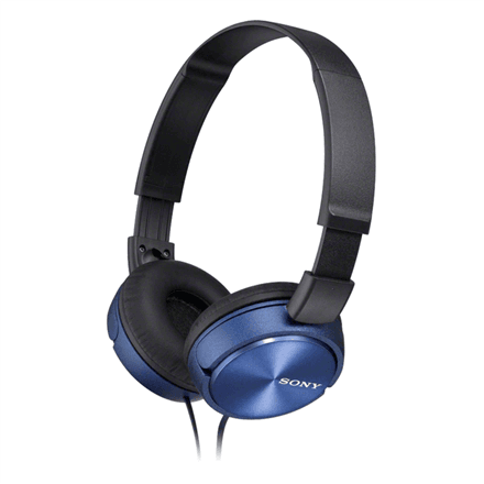 Накладные наушники Sony MDR-ZX310AP, синие