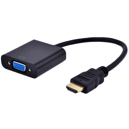 Videoadapter Cablexpert A-HDMI-VGA-03, HDMI – VGA, heliväljundiga