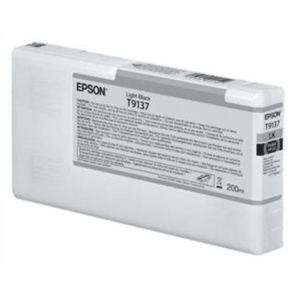 Картридж Epson T9137 светло-чёрный 200 мл для SC-P5000