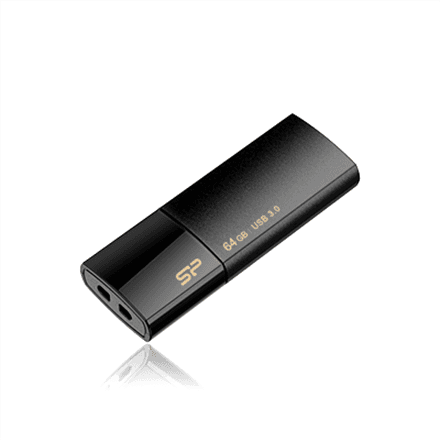 Silicon Power Blaze B05 16 GB USB-mälupulk, must