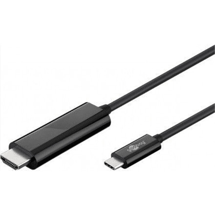 Goobay USB-C to HDMI cable, 4K 60 Hz, 1.8 m
