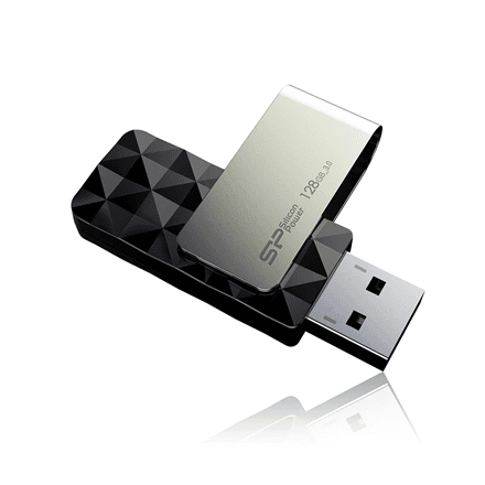 Silicon Power Blaze B30 8 GB USB-mälupulk, hõbedane