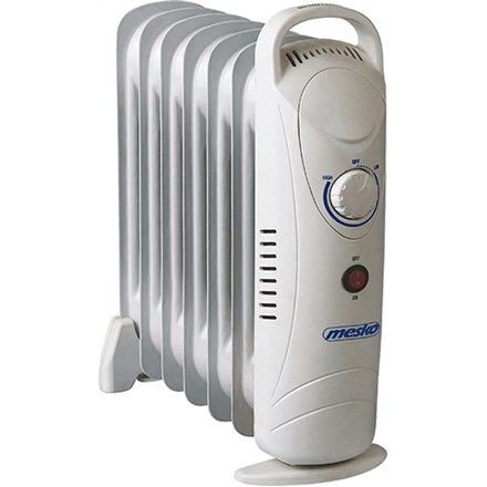 Õliradiaator Mesko MS 7804, 700 W, 7 ribi, valge