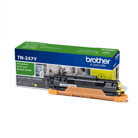 Brother TN247Y toonerikassett, kollane, 2300 lk