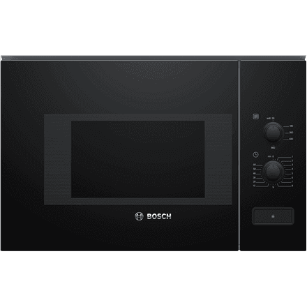 Bosch BFL520MB0 built-in microwave oven, 20 L, 800 W, black