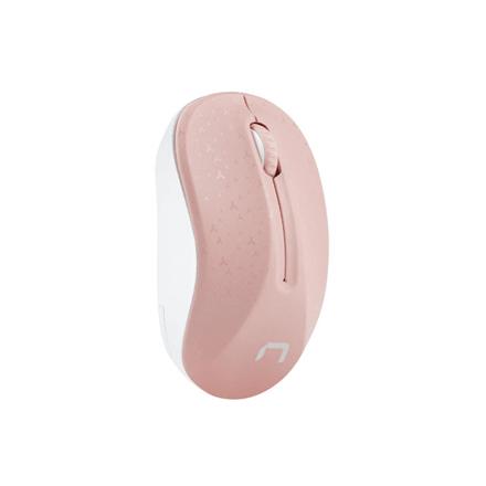 Natec Mouse, Toucan, Wireless, 1600 DPI, Optical, Pink-White | Natec | Mouse | Optical | Wireless | Pink/White