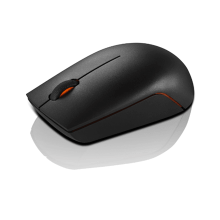 Lenovo 300 Wireless Compact Mouse Black Optical