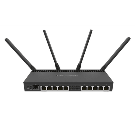 MikroTik RB4011iGS+5HacQ2HnD-IN Router with 802.11ac, 10 Gigabit Ports