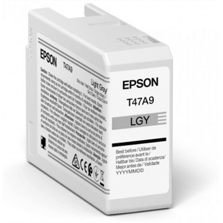 Epson T47A9 UltraChrome Pro 10 professionaalne tint, helehall, 50 ml