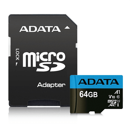 ADATA Premier microSD 64 GB mälukaart