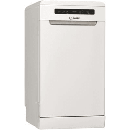 INDESIT Dishwasher | DSFO 3T224 C | Free standing | Width 45 cm | Number of place settings 10 | Number of programs 9 | Energy efficiency class E | Display | White