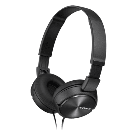 Накладные наушники Sony MDR-ZX310AP с микрофоном, чёрные