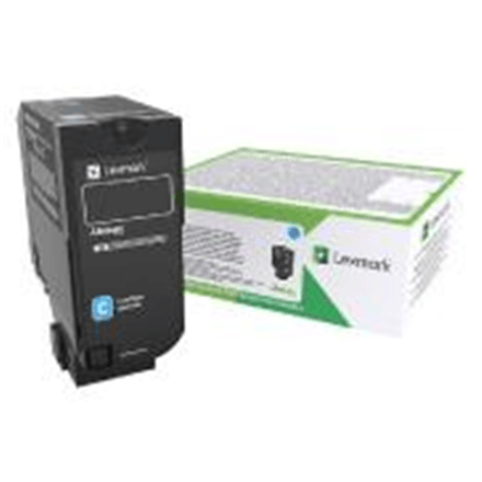 Lexmark 84C2HCE Corporate toonerikassett, tsüaan, 16000 lk