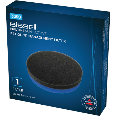 Bissell Multireach Active lõhnaneutraliseeriv filter, must, 1 tk