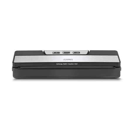 Caso VR 190 advanced vaakumpakendaja, 100 W, must, temperatuurikontroll