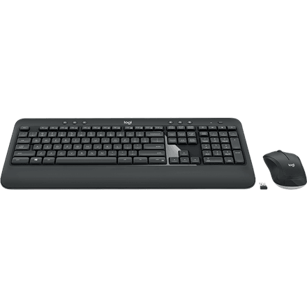 Logitech MK540 Advanced Wireless Keyboard and Mouse Set Black