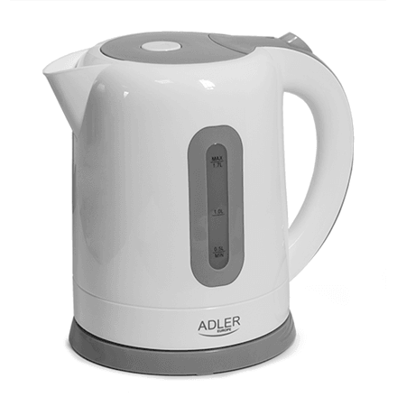 Veekeetja Adler AD 1234, 1,7 l, 2200 W, valge