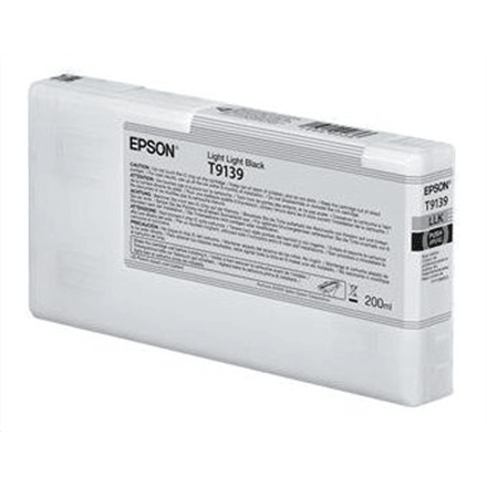 Epson T9139 Ink Cartridge, Light Light Black, 200 ml