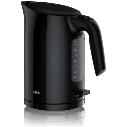 Braun WK3100BK PurEase veekeetja, 1.7 l, 2200 W