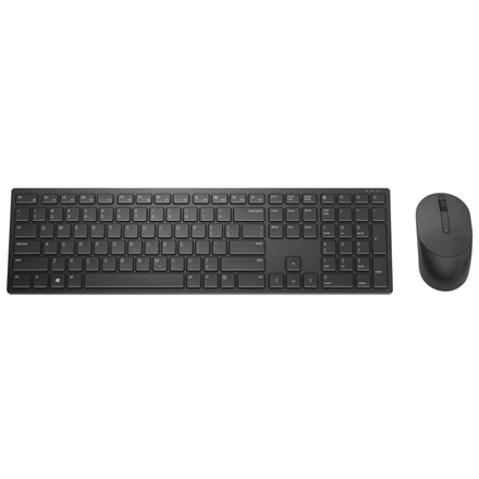 Dell KM5221W Pro klaviatuur ja hiir, juhtmeta, must