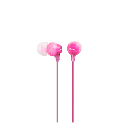 Наушники Sony MDR-EX15LP внутриканальные, проводные, розовые