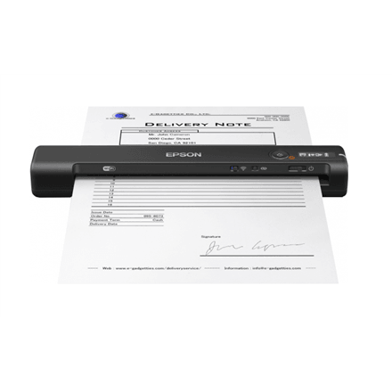 Epson WorkForce ES-60W portable scanner, Wi-Fi