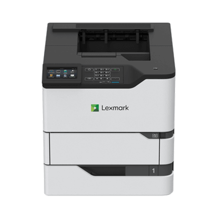 Lexmark MS826de laserprinter, mustvalge, A4