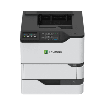 Lexmark MS826de laserprinter, mustvalge, A4