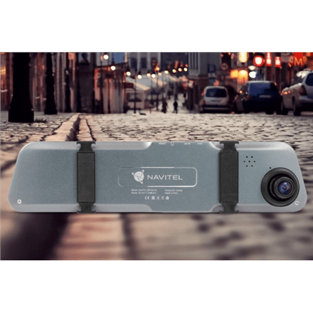 Pardakaamera Navitel MR155 NV, tahavaatepeeglile, 4,4" ekraan, Full HD, öörežiim