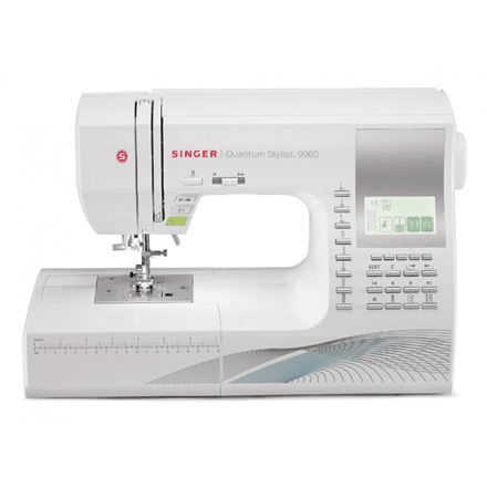 Õmblusmasin Singer Quantum Stylist 9960, 600 pistet, valge