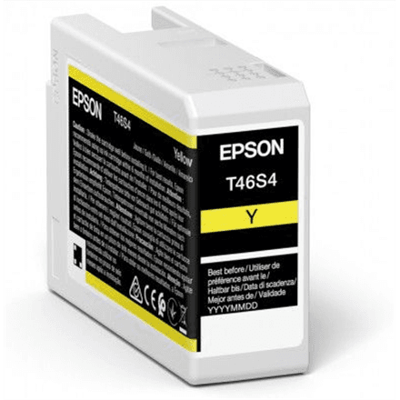 Картридж Epson T46S4 UltraChrome Pro 10, жёлтый, 25 мл