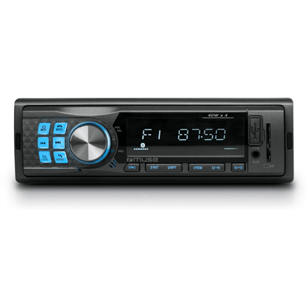 Muse M-195 Car Radio with Bluetooth, 4 x 40 W, USB/SD