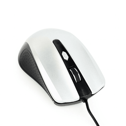 Gembird MUS-4B-01-BS USB Mouse Black/Silver