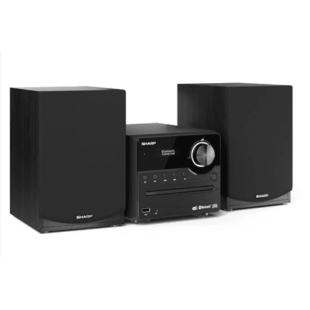 Muusikakeskus Sharp XL-B517D(BK), CD, Bluetooth, must