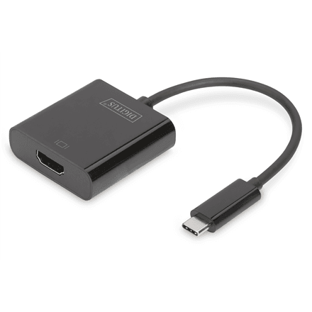 Переходник USB-C – HDMI Digitus, 4K 30 Гц, DA-70852