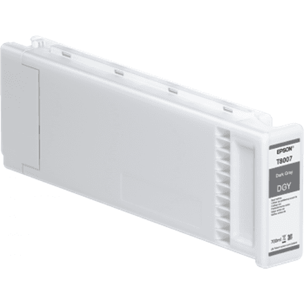 Картридж Epson T800700 UltraChrome PRO, тёмно-серый, 700 мл