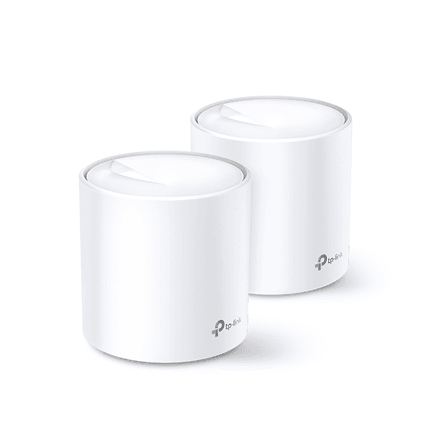 TP-LINK | Whole Home Mesh Wi-Fi 6 System | Deco X50 (2-pack) | 802.11ax | 574+2402 Mbit/s | Ethernet LAN (RJ-45) ports 3 | Mesh Support Yes | MU-MiMO Yes | No mobile broadband | Antenna type Internal