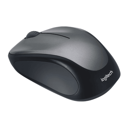 Logitech M235 juhtmeta hiir hall/must