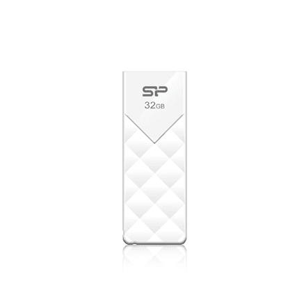 Silicon Power Ultima U03 32 GB USB-mälupulk, valge