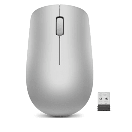Lenovo 530 juhtmeta hiir, Platinum Grey