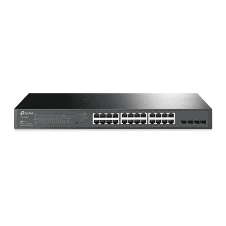 TP-Link JetStream TL-SG2428P hallatav PoE+ switch, 24 PoE+ porti