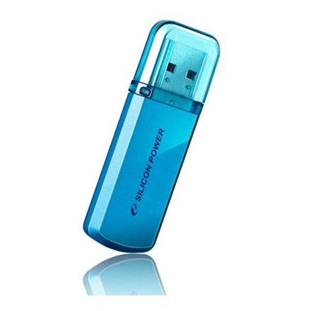 Silicon Power Helios 101 16 GB USB 2.0 Flash Drive, Blue