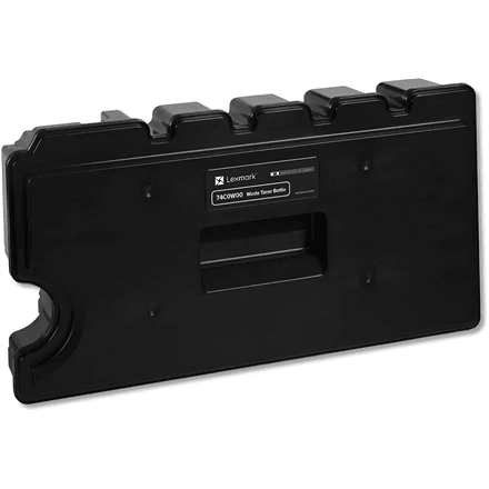 Lexmark 74C0W00 Waste Toner Container, 90,000 Pages