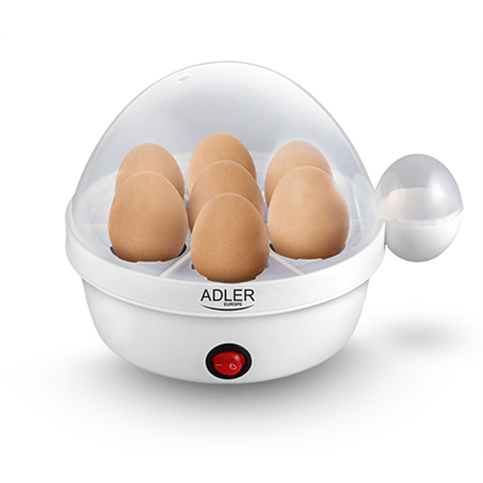 Adler AD 4459 Electric Egg Boiler, 7 Eggs, 450 W, White