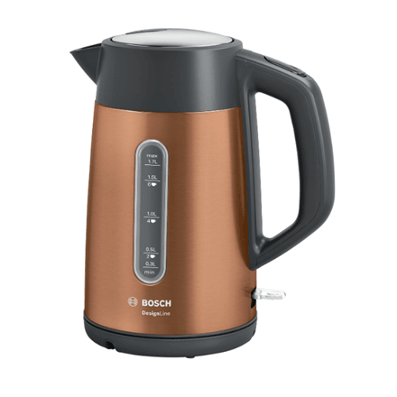 Bosch veekeetja TWK4P439, 2400 W, 1,7 L, vask, roostevaba teras