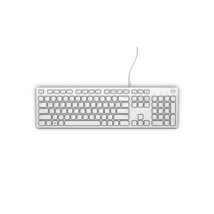Dell KB216 multimeedia klaviatuur valge USB