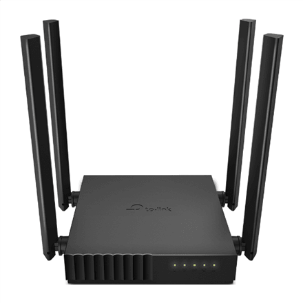 TP-LINK | Dual Band Router | Archer C54 | 802.11ac | 300+867 Mbit/s | 10/100 Mbit/s | Ethernet LAN (RJ-45) ports 4 | Mesh Support No | MU-MiMO Yes | No mobile broadband | Antenna type 4xFixed