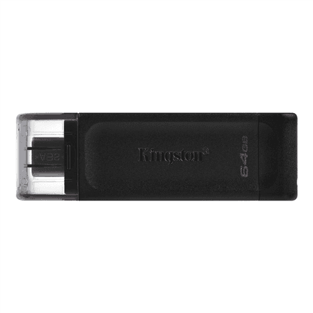 Kingston DataTraveler 70 64 GB USB-mälupulk, must