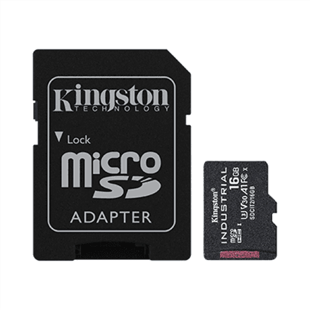 Kingston Industrial microSD 16 GB mälukaart